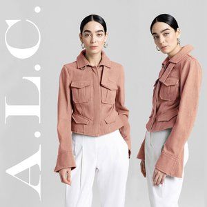 A.L.C. Lorimer Cargo Utility Blazer Jacket